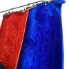 The red and blue dual-color compass prayer blanket is designed to be friendly and difficult to choose Item Picture